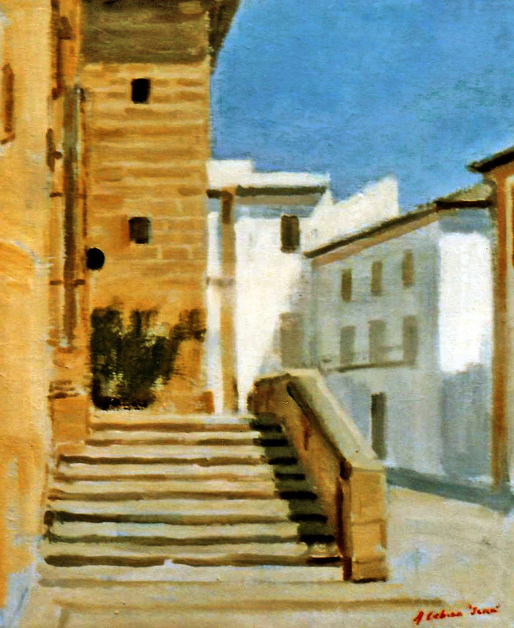 Jávea Kirkeplads af Alejandro Cabeza