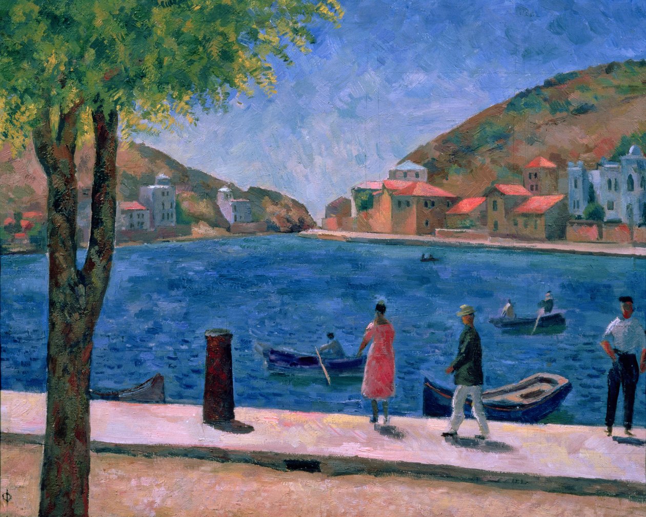Balaklava-bugten, 1927 af Aleksandr Davidovic Drevin