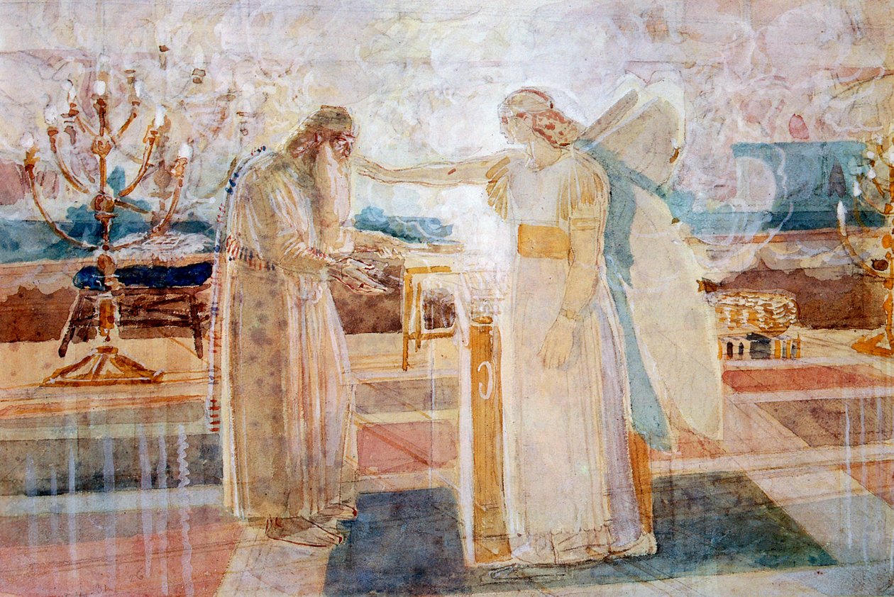 Ærkeenglen Gabriel, c1826-1858 af Aleksandr Ivanov