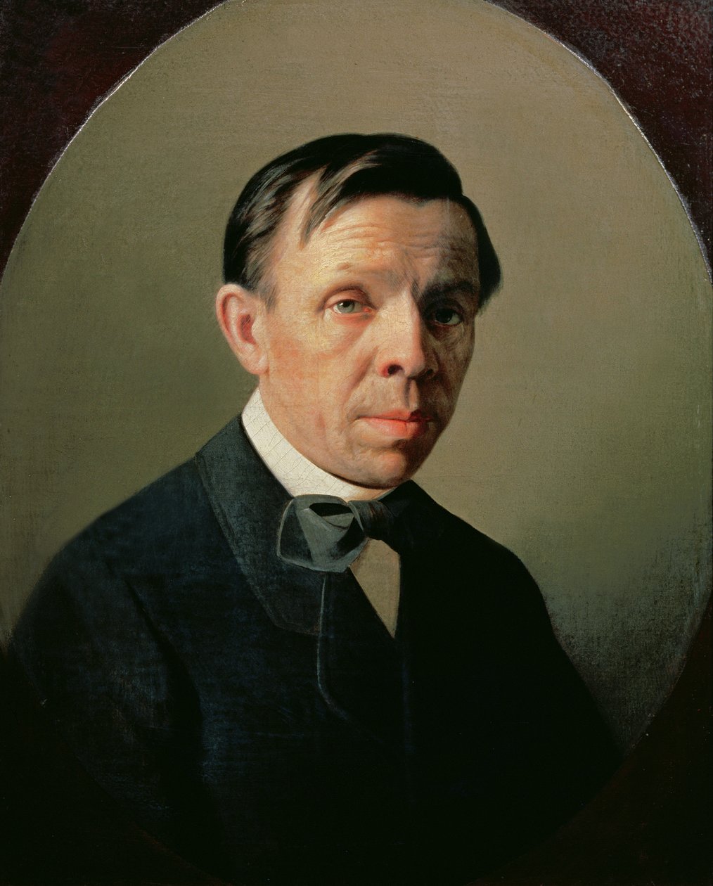 Portræt af Sergei Konstantinovich Zaryanko (1818-70) af Aleksei Mikhailovich Kolesov