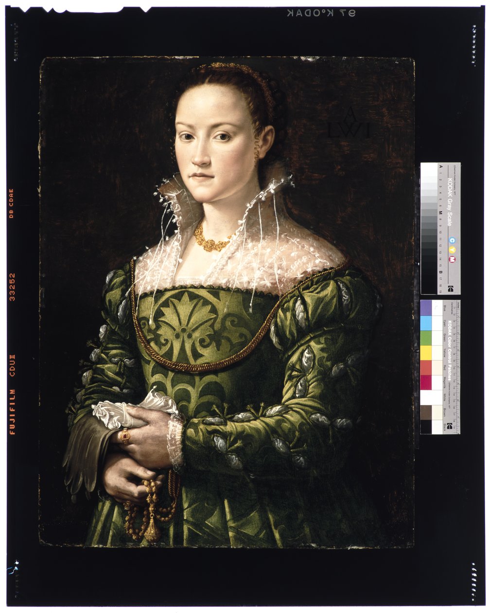 Portræt af en dame, ca. 1560 af Alessandro Allori