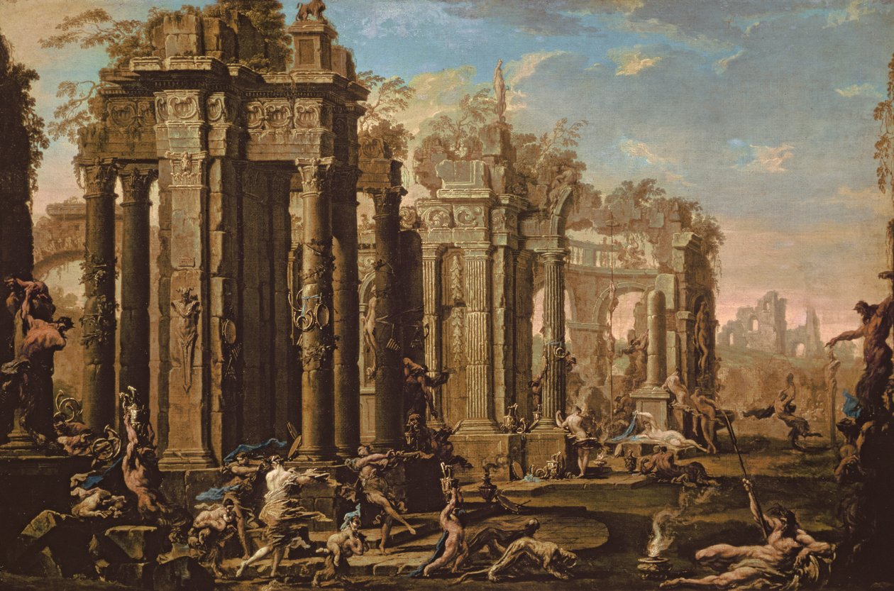 Bacchanterne af Alessandro Magnasco