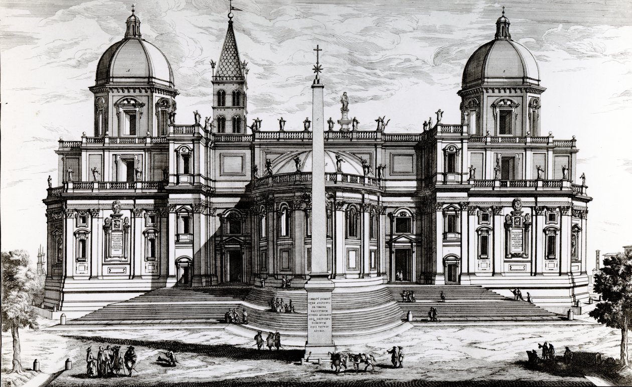 Basilikaen Santa Maria Maggiore, 1702 af Alessandro Specchi