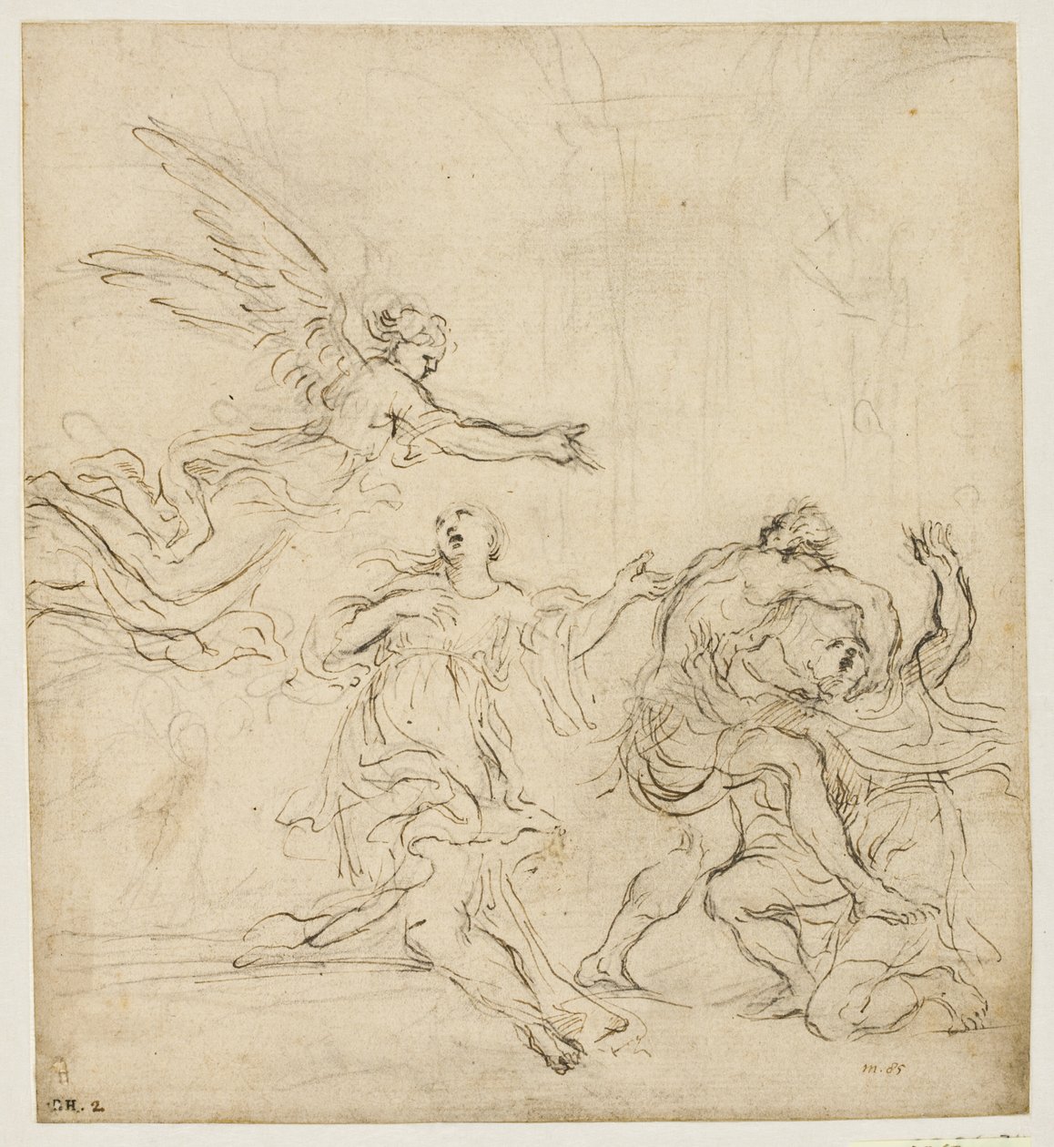 Miraklet af Sankt Agnes af Alessandro Algardi