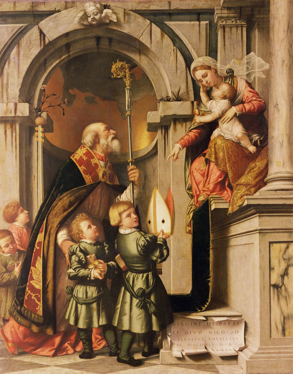 Pala Rowelli, 2 af Alessandro Bonvicino Moretto