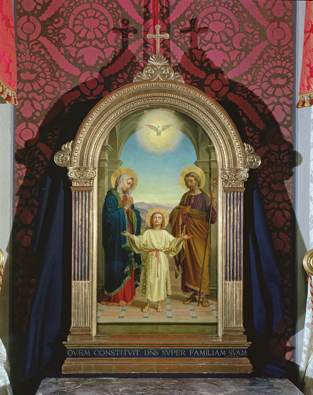 Hellige Familie, 1898 af Alessandro Franchi