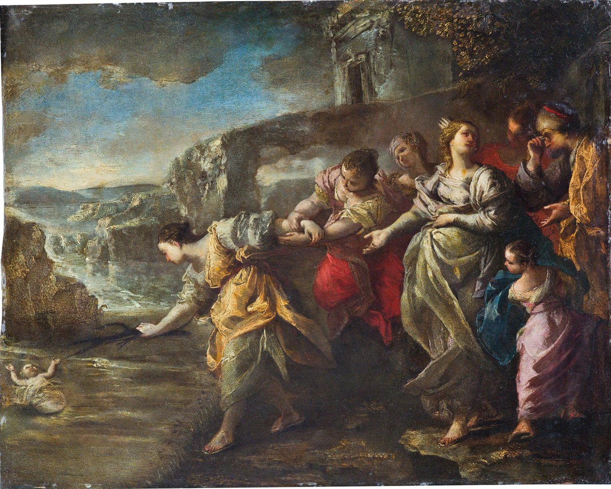 Fundet af Moses. af Alessandro Gherardini