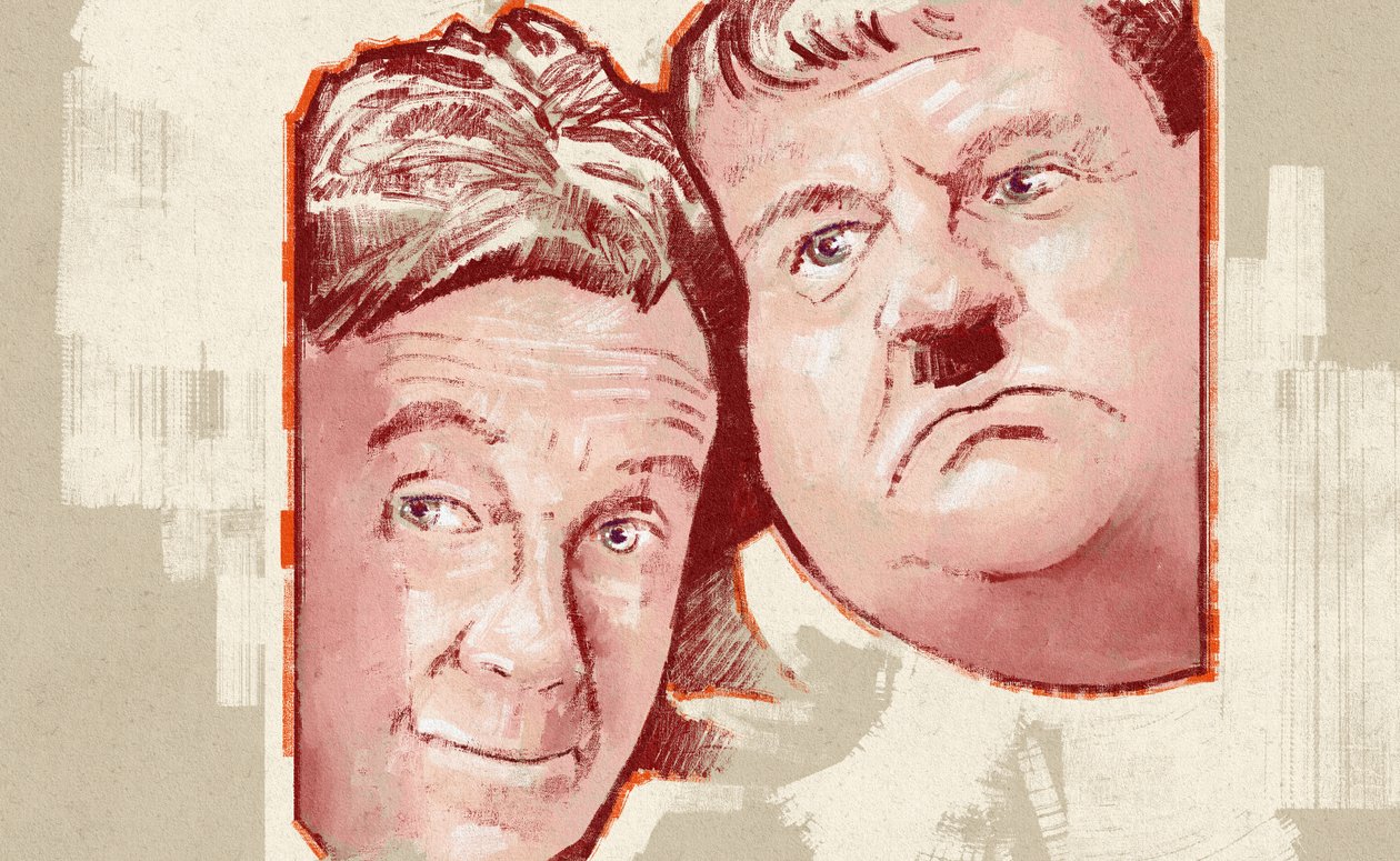Stan Laurel og Oliver Hardy (illustration) af Alessandro Lonati