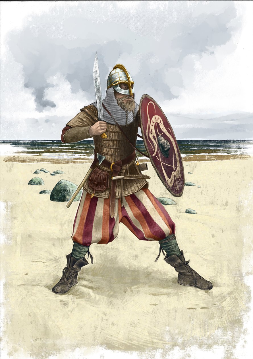 Vikingekriger af Alessandro Lonati