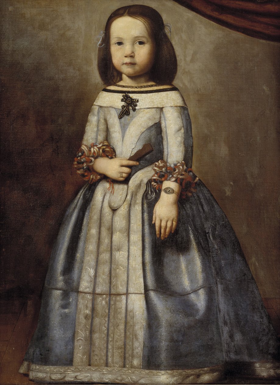 Portræt af Laura Chigi af Alessandro Mattia
