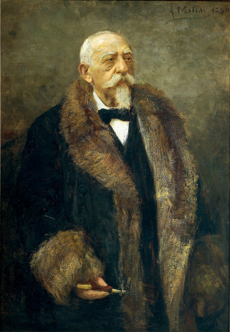 Portræt af en gentleman af Alessandro Milesi