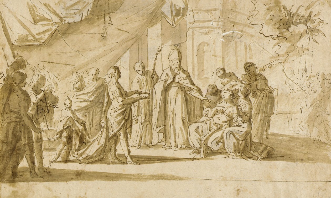 Tegning af Alessandro Tiarini