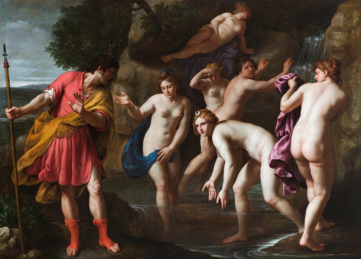 Diana og Actaeon af Alessandro Turchi
