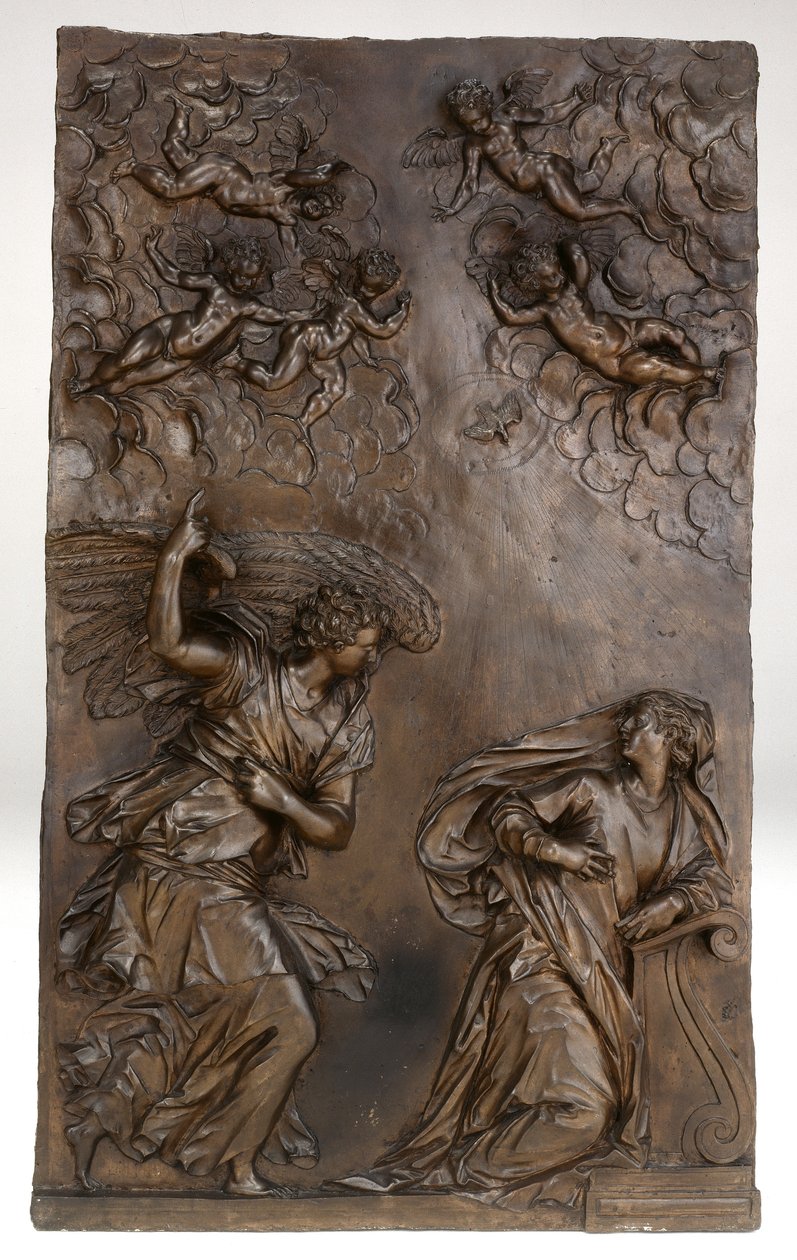 Bebudelsen, c.1583 af Alessandro Vittoria