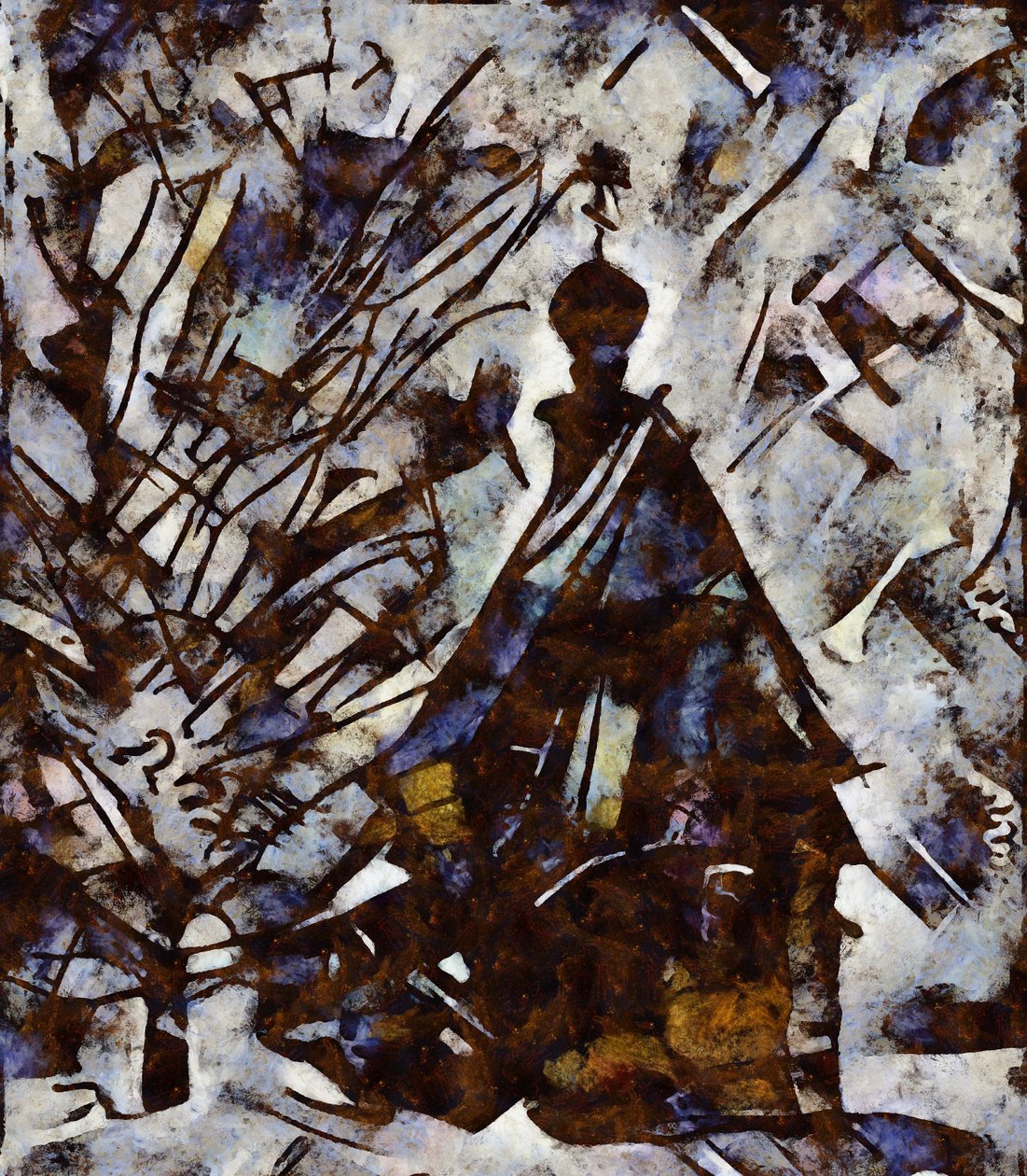 Etude 4,2017, af Alex Caminker
