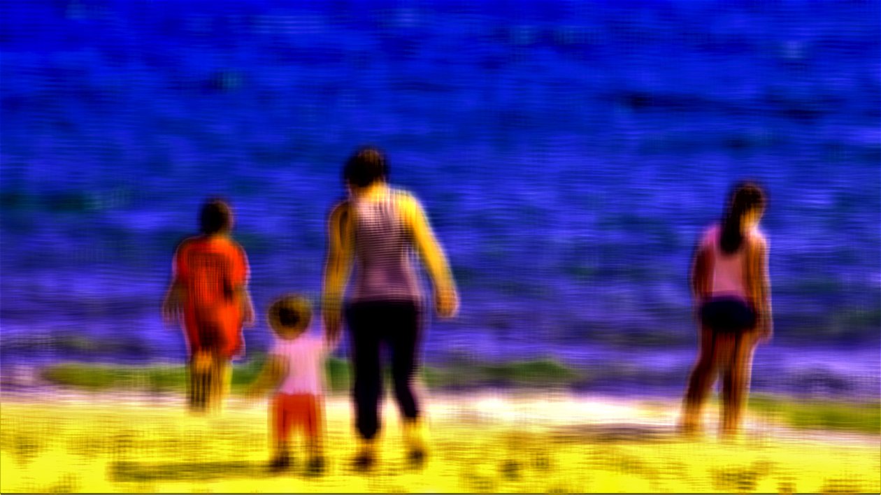 Beach Etude, 2019, (fotografi) af Alex Caminker