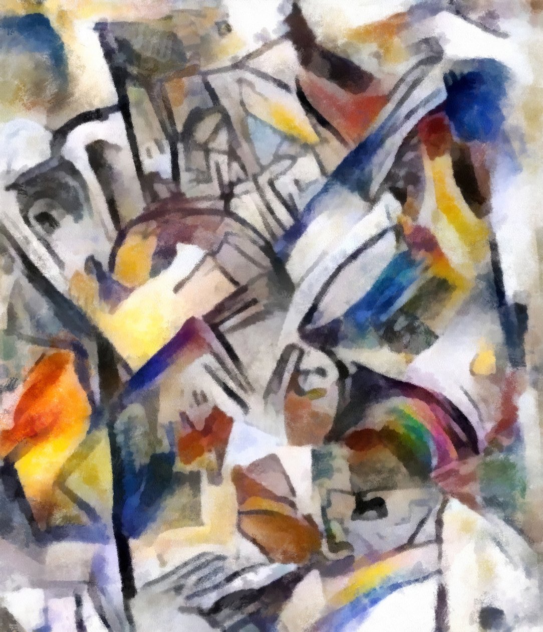 Byens udkant, 2015, af Alex Caminker