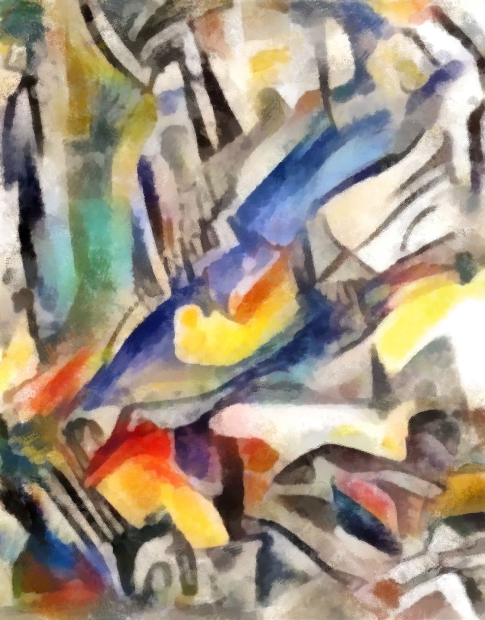 Refleksion i gletsjer,2016, af Alex Caminker