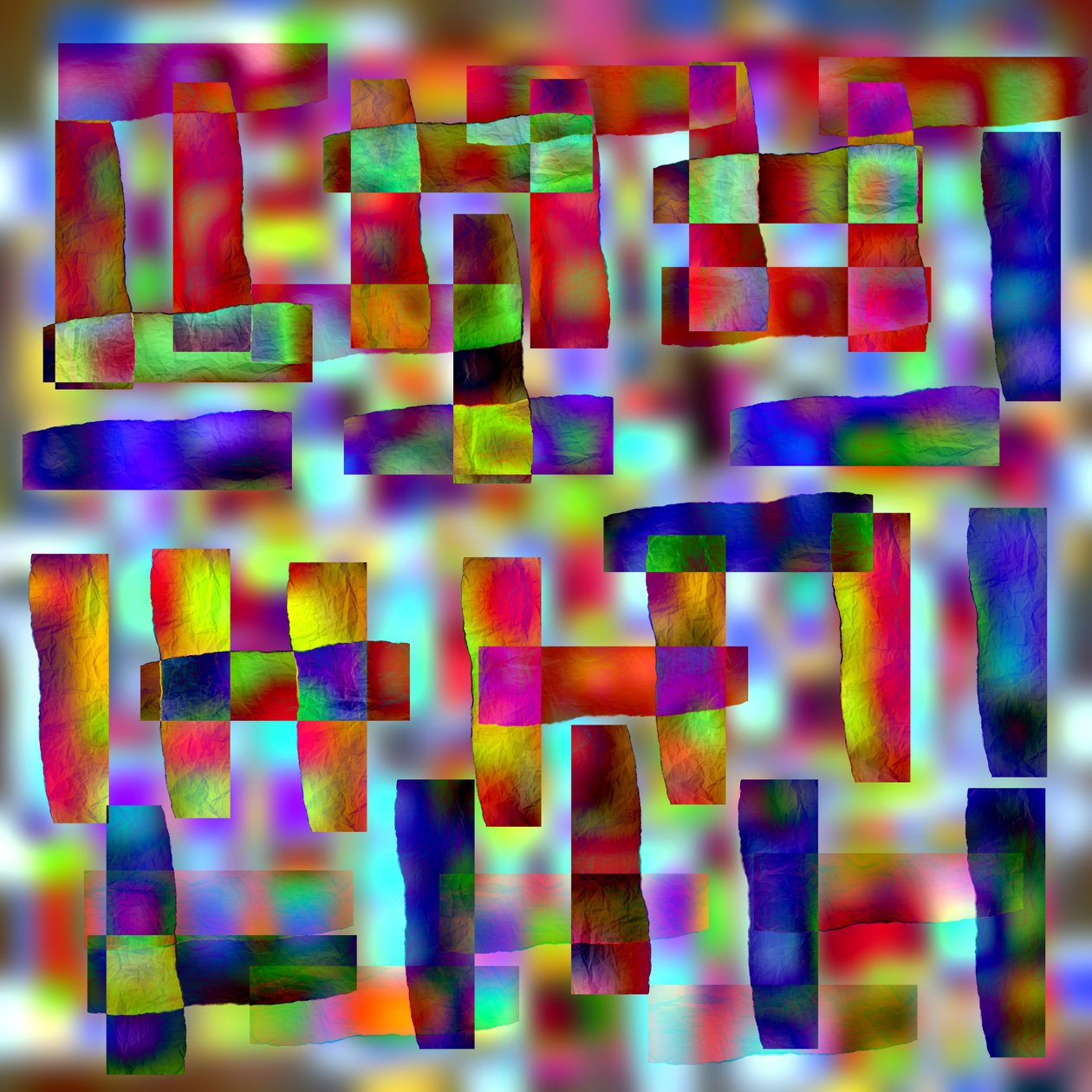 cirkelbevægelse, 2019, (blandet medier) af Alex Caminker