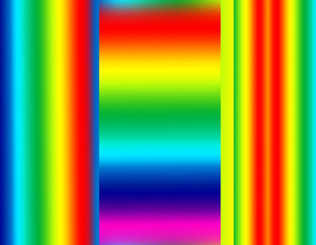 farvefelt #10,2019,(gradient) af Alex Caminker