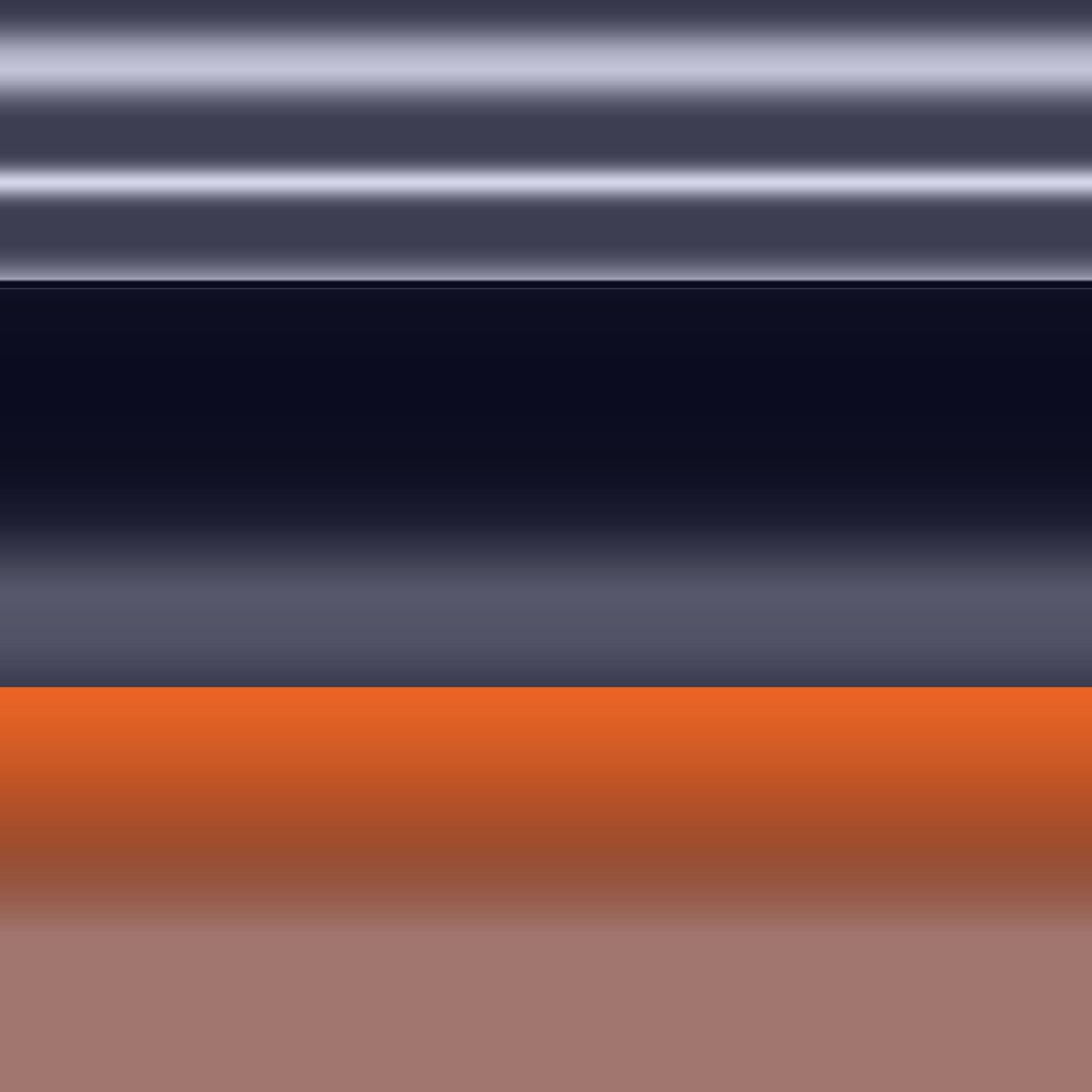 aften, 2019, (gradient) af Alex Caminker