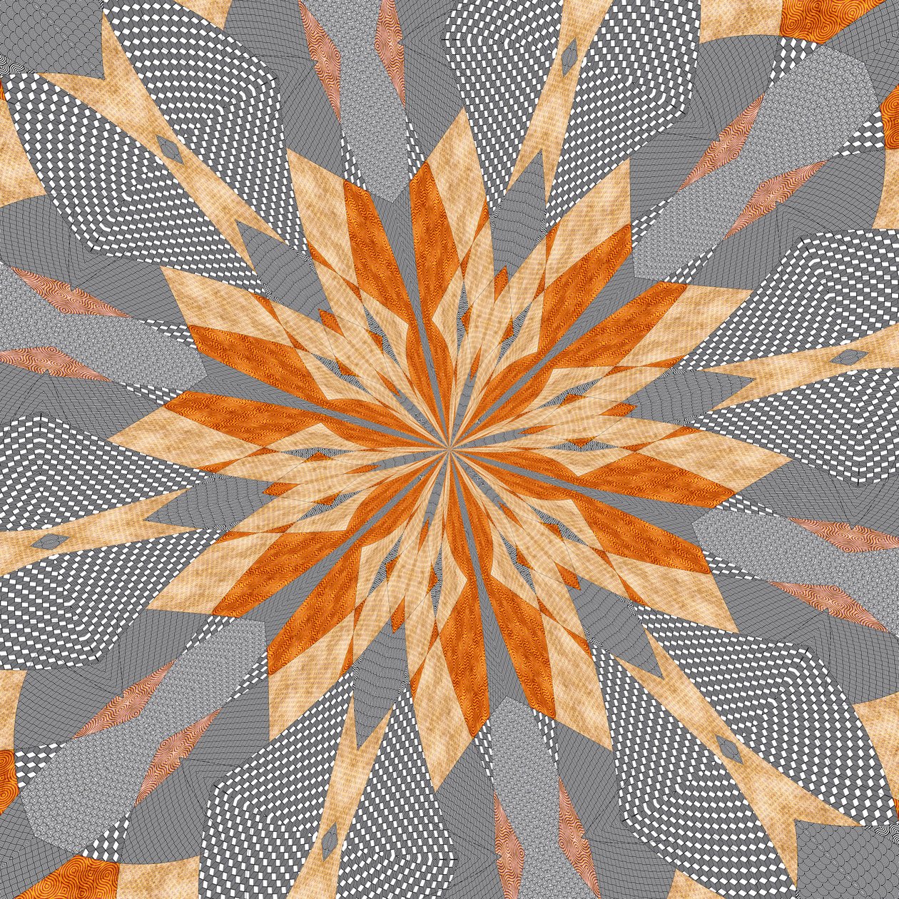 blomster;64,2019,()gradient af Alex Caminker
