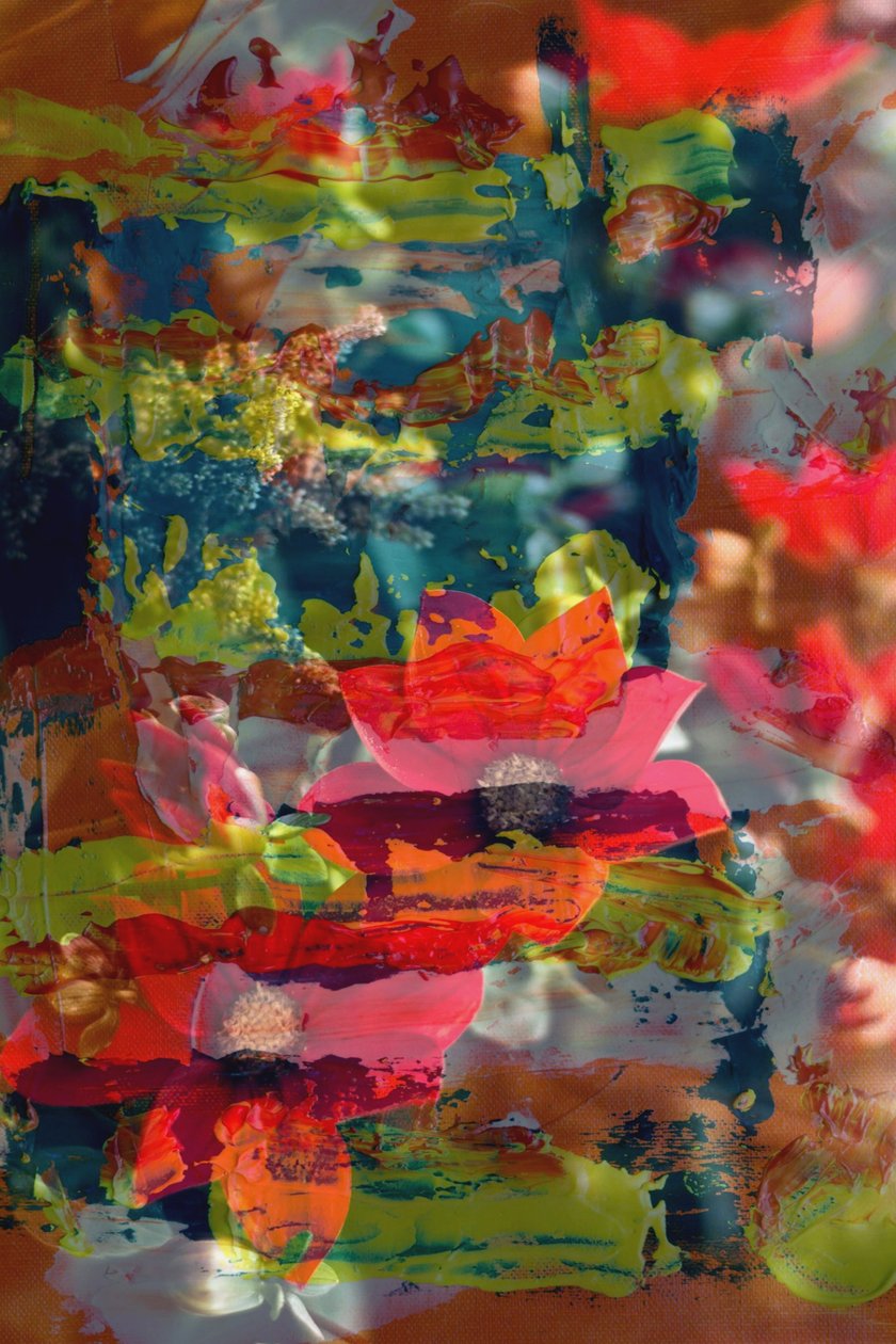 interpenetration, 2019, (collage) af Alex Caminker
