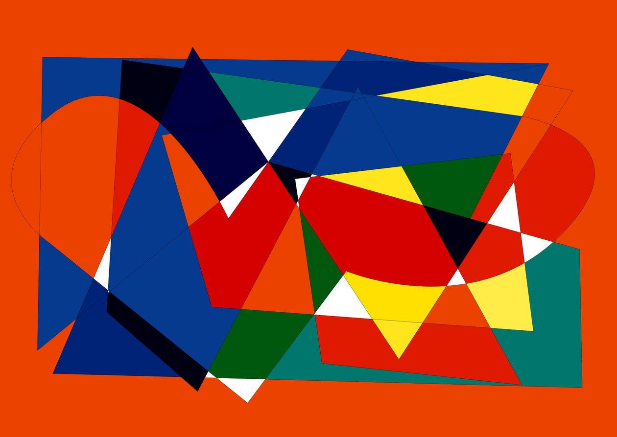 landskab, 2019, (digital) af Alex Caminker