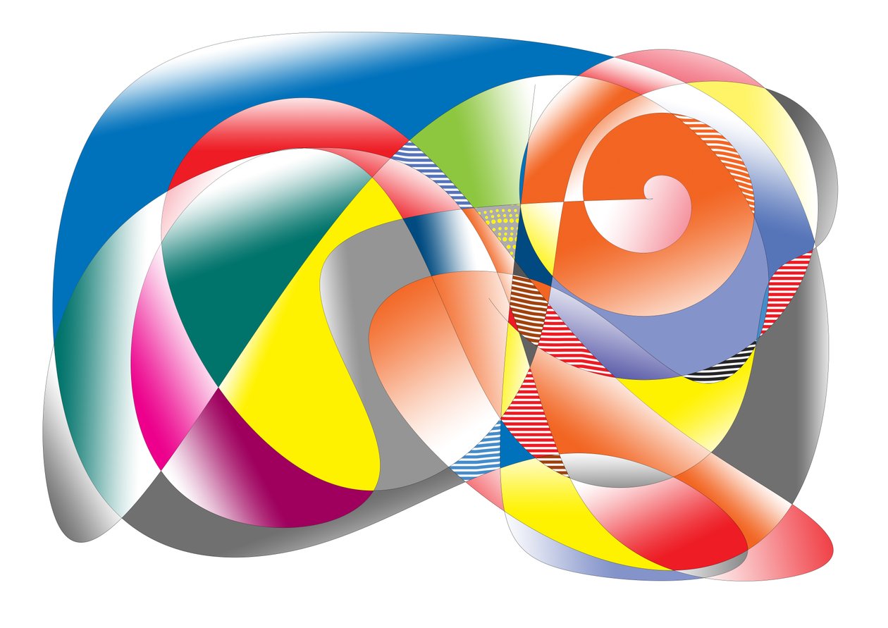 landskab, 2019, (gradient) af Alex Caminker