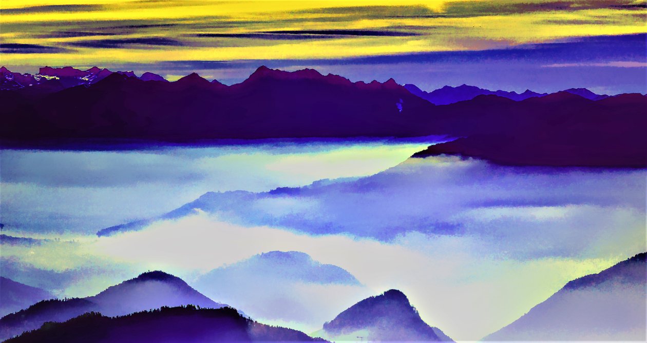 landskab, 2019, (fotografi) af Alex Caminker