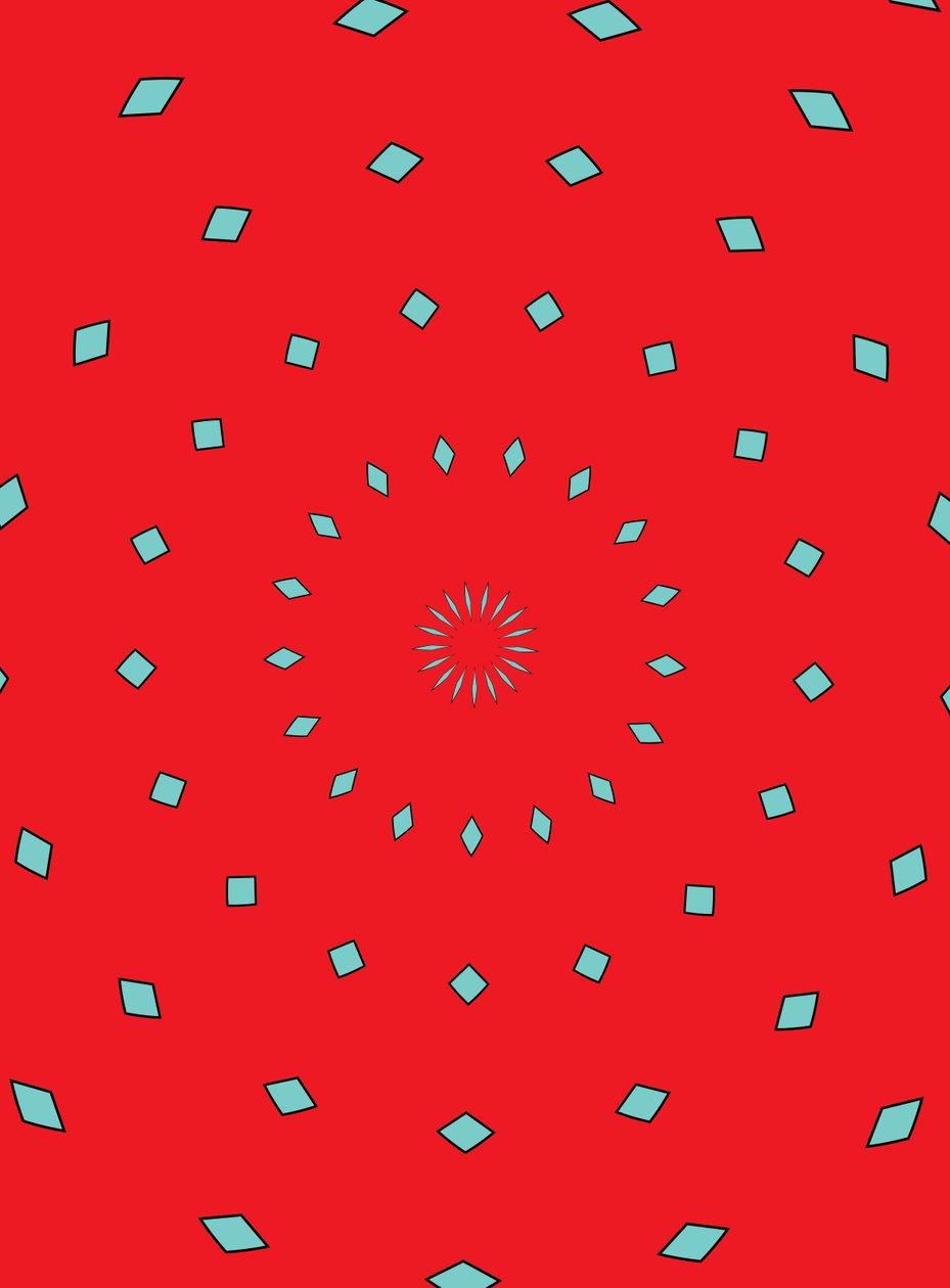 ornament #1,2019,(tryk) af Alex Caminker