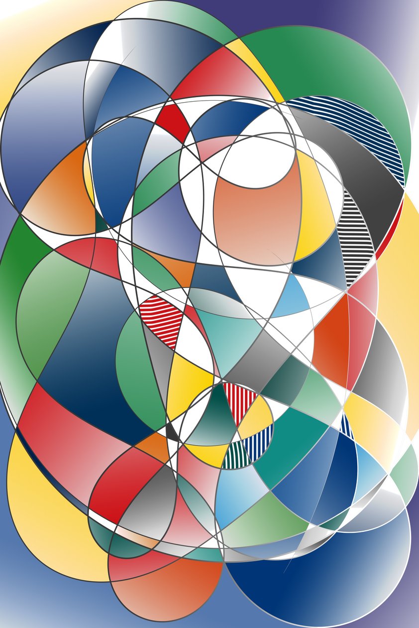 tilstedeværelse af tomrum, 2019, (gradient) af Alex Caminker