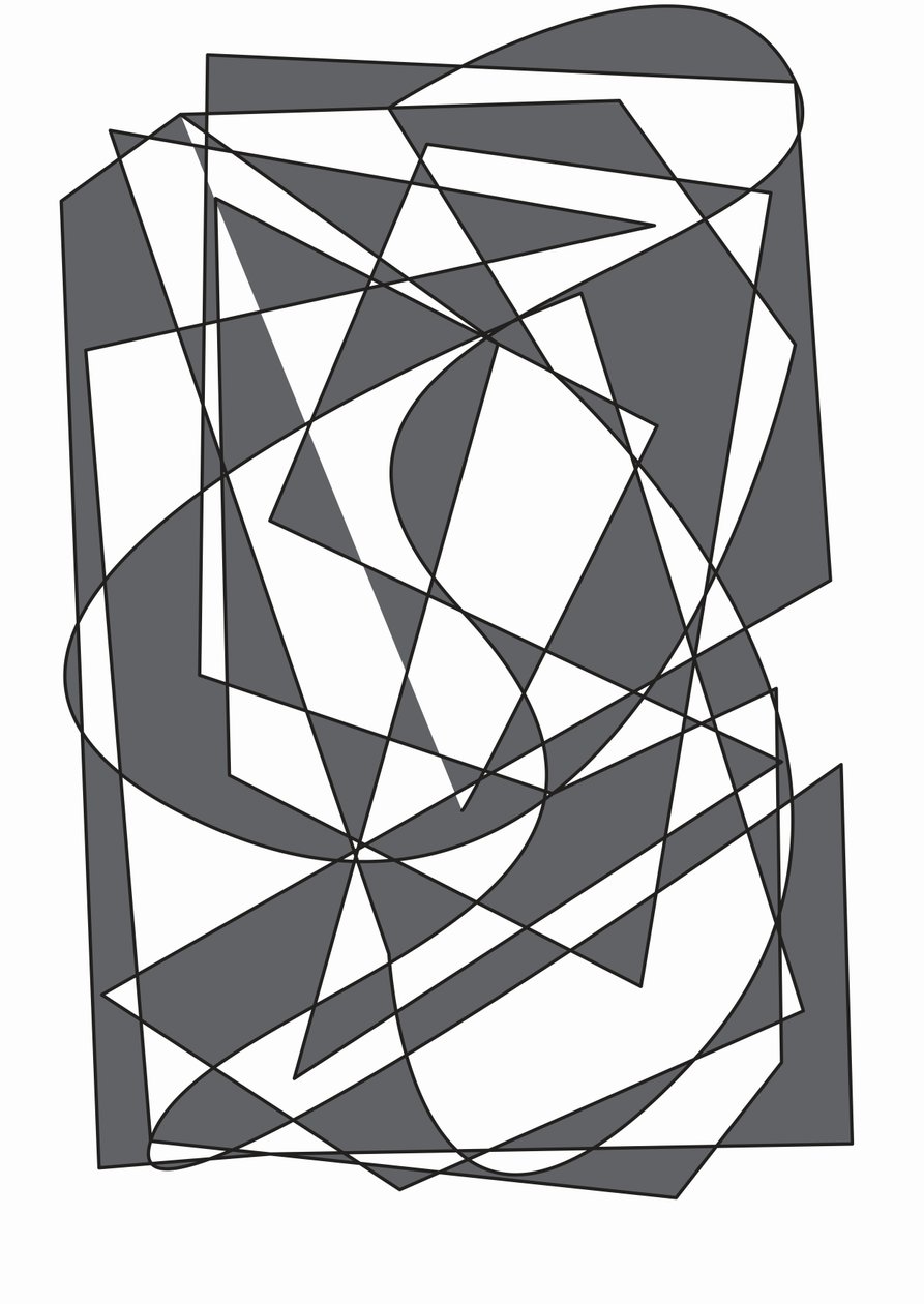 puslespil, 2017, (blandet medier) af Alex Caminker