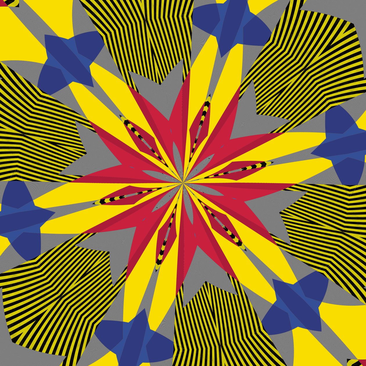 symmetri #30,2019,(blandet medier) af Alex Caminker