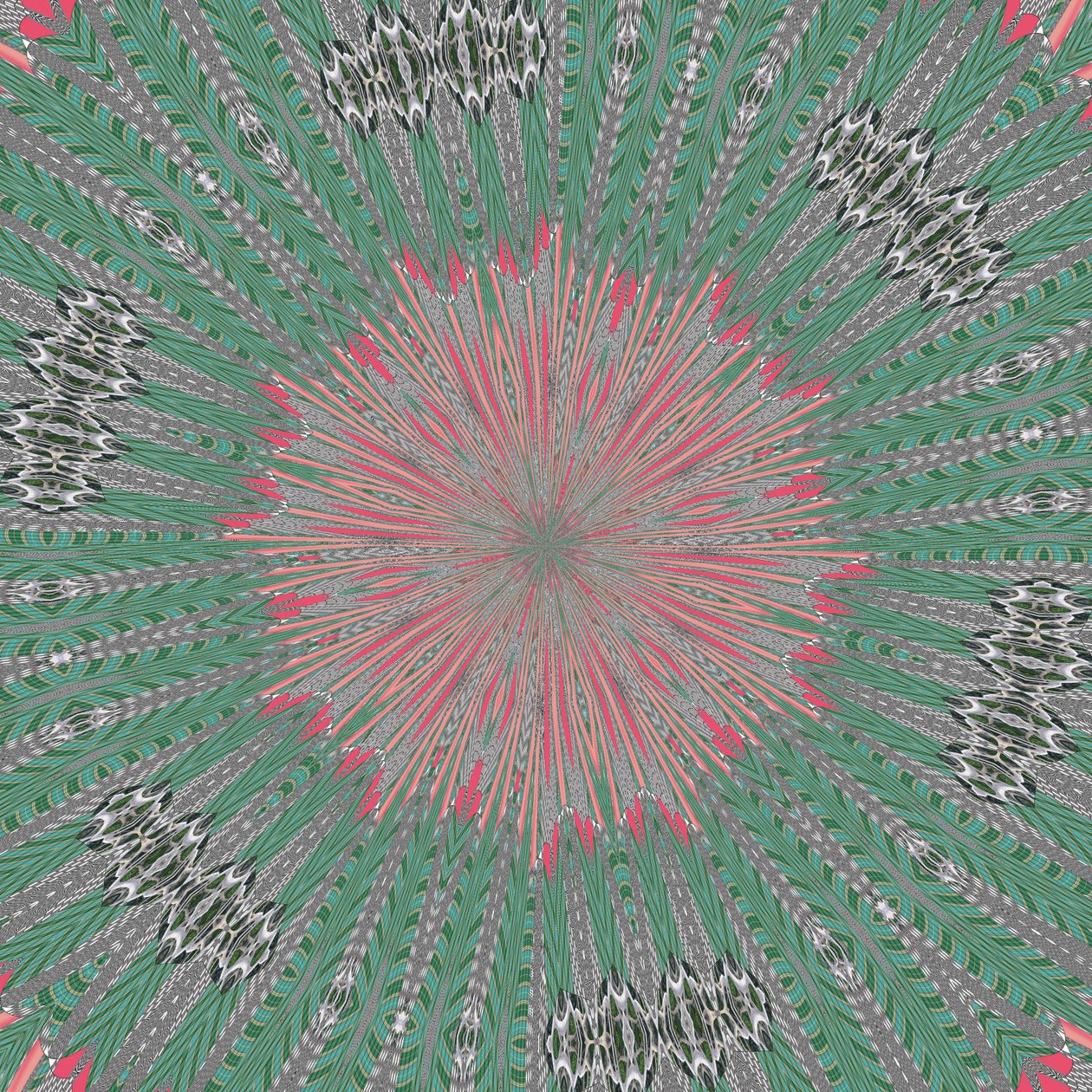 Symmetri #31.2019, (blandede medier) af Alex Caminker
