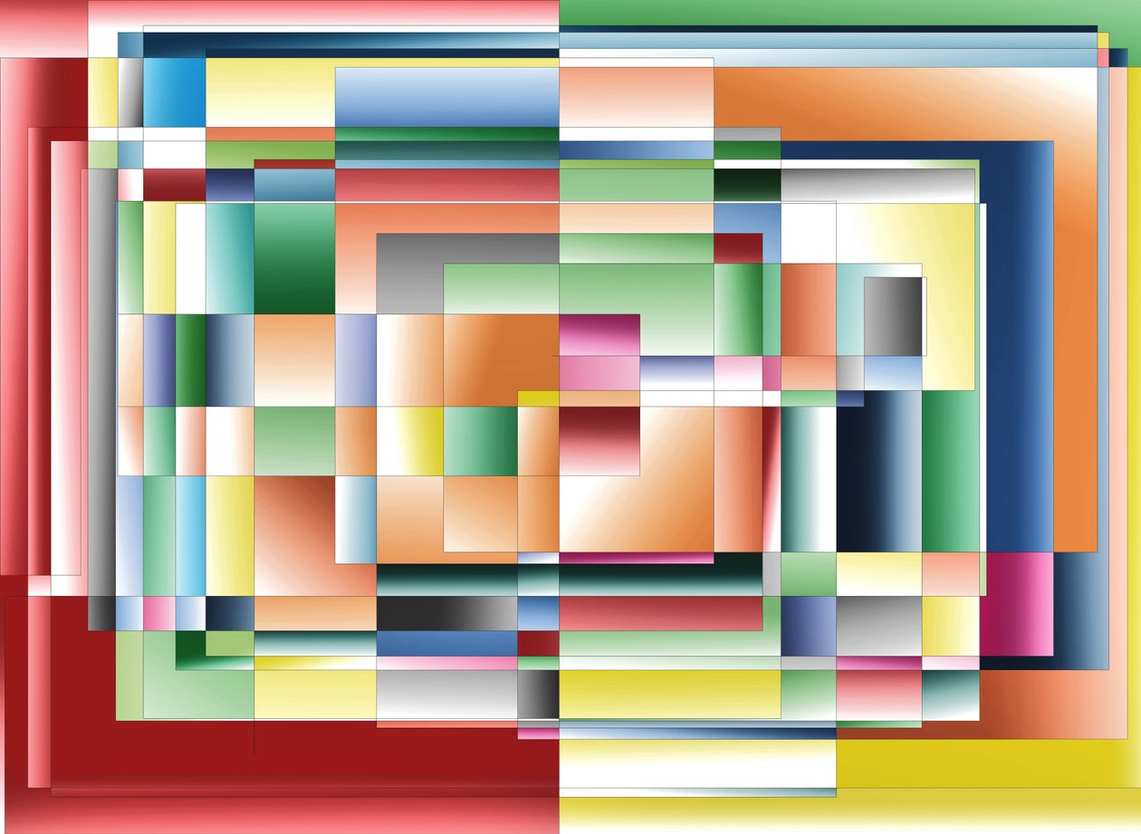 usædvanligt vejr, 2019, (gradient) af Alex Caminker