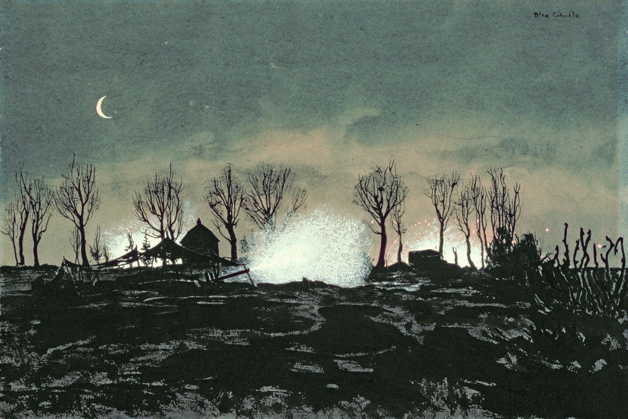 Før Zero Hour af Alex Colville