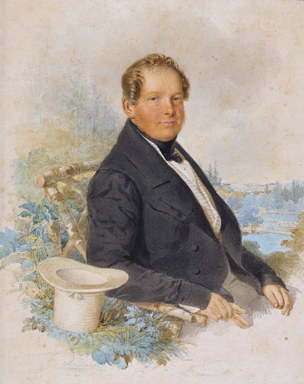 Kronprins Friedrich Wilhelm af Preussen (1795-1861) af Alexander Clarot
