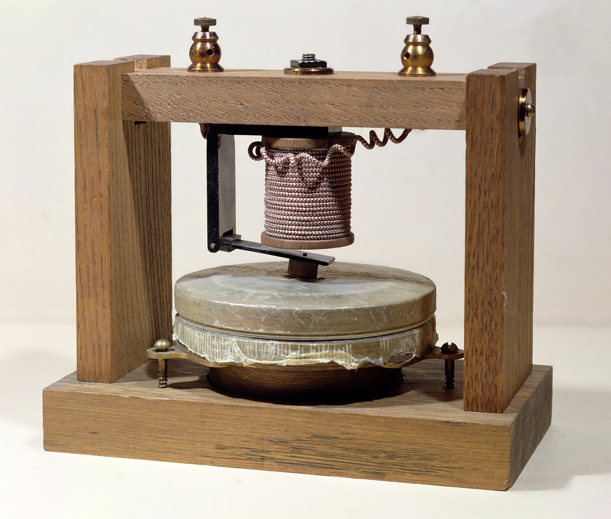 Prototype af en telefon, 1873 af Alexander Graham Bell