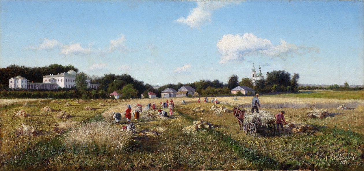 Høst, 1884. af Alexander Alexeyevich Kiselev