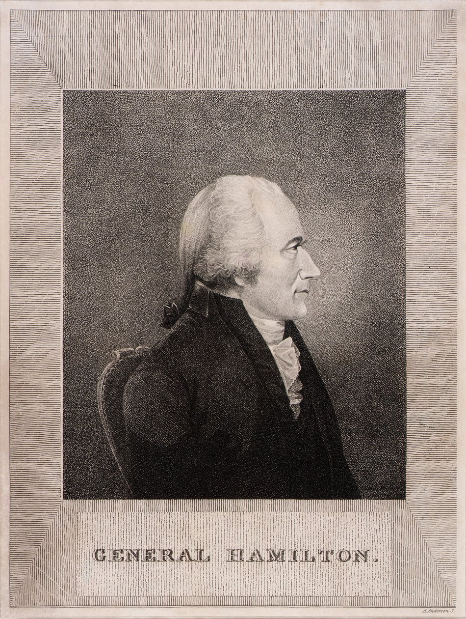 General Hamilton af Alexander Anderson