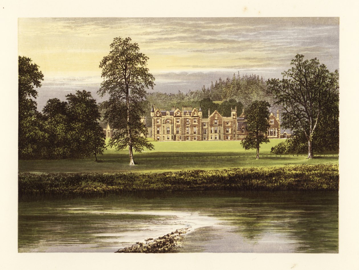 Abbotsford, Buckinghamshire, England. af Alexander Francis (after) Lydon