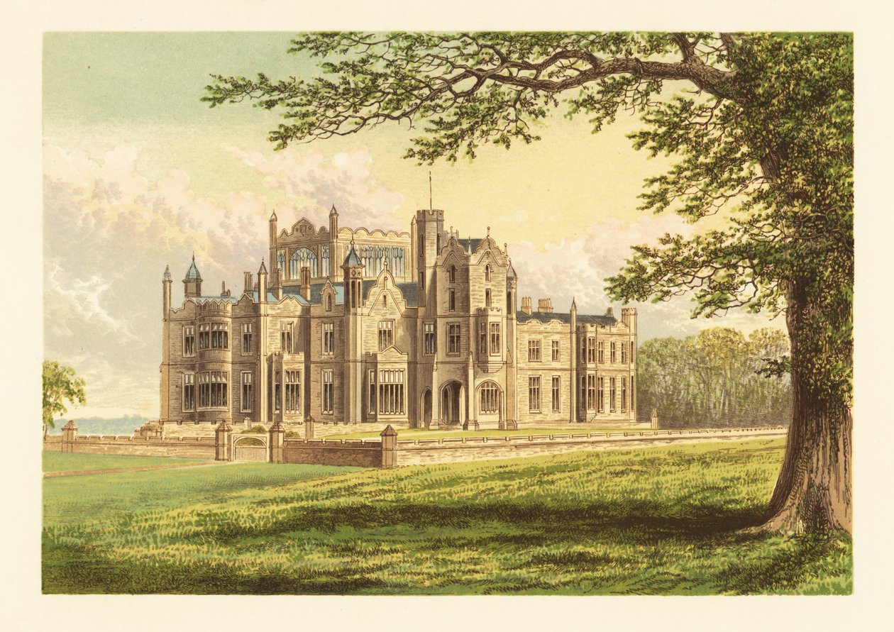 Allerton Park, Yorkshire, England. af Alexander Francis (after) Lydon