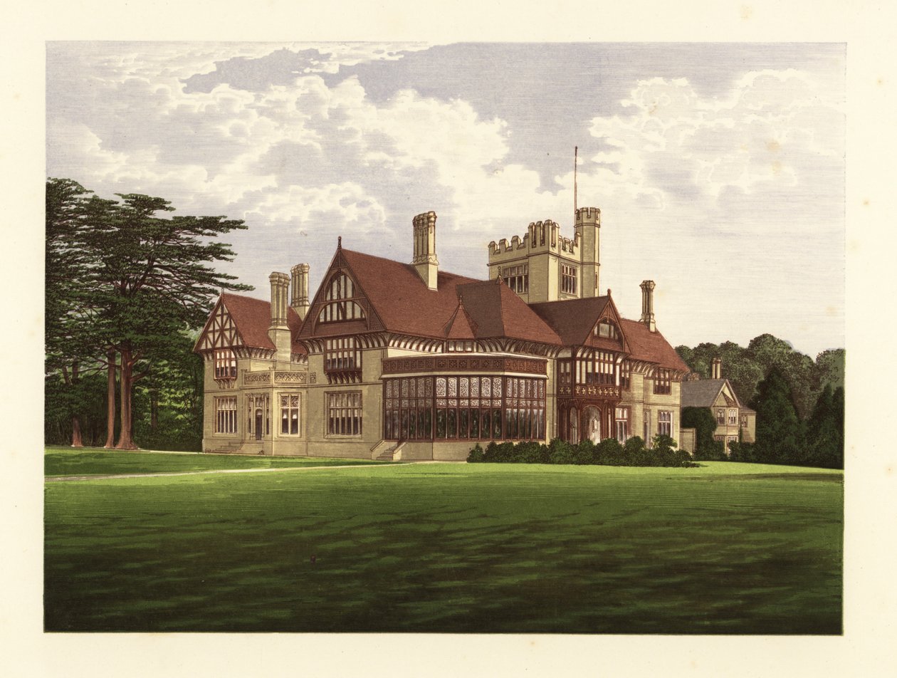 Cowdray Park, Sussex, England. af Alexander Francis (after) Lydon