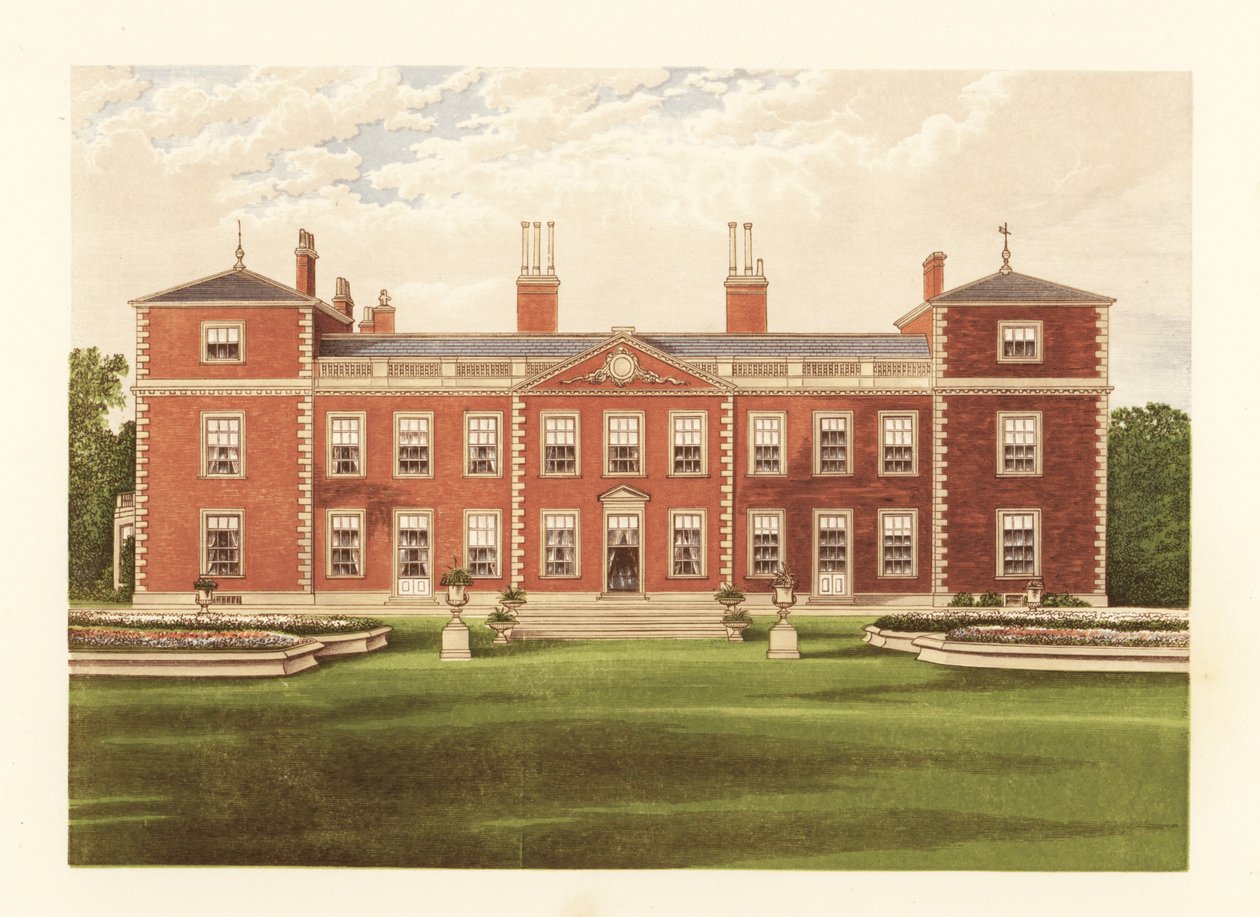 Euston Hall, Suffolk, England. af Alexander Francis (after) Lydon