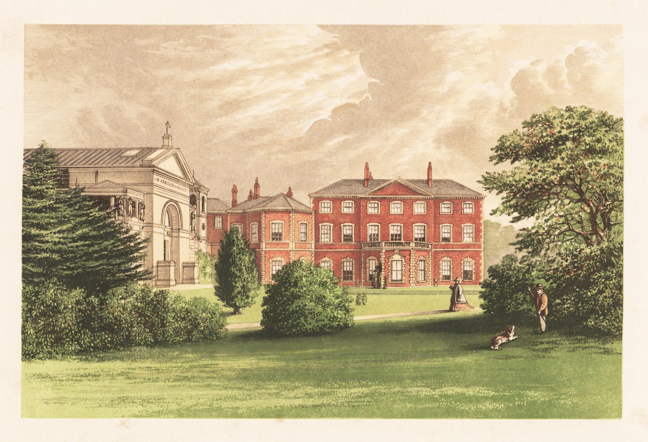 Everingham Park, Yorkshire, England. af Alexander Francis (after) Lydon