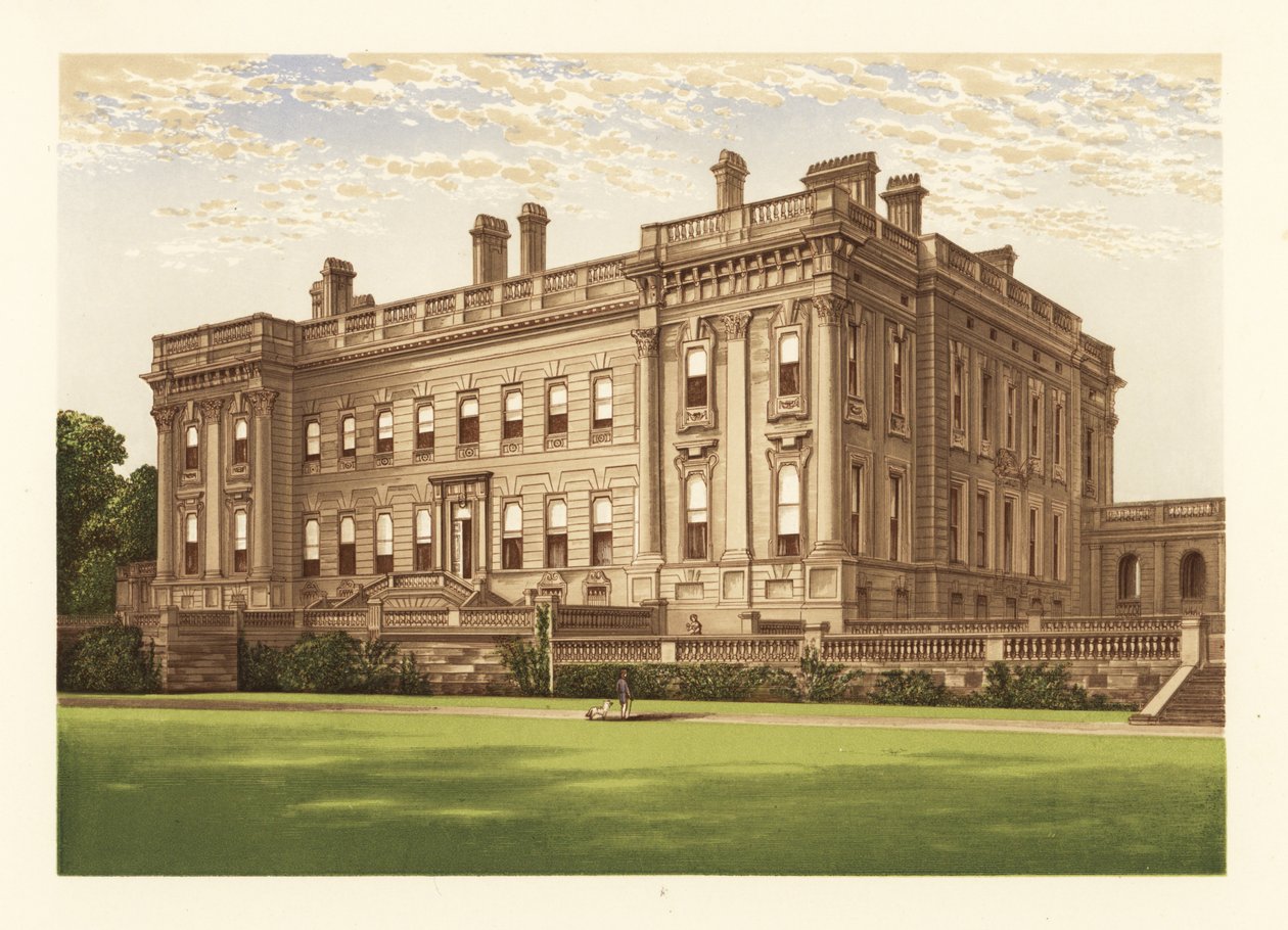 Heythrop, Oxfordshire, England. af Alexander Francis (after) Lydon