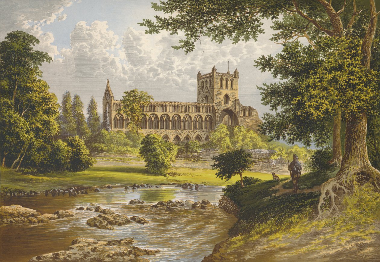 Jedburgh Abbey, 1882, 1897 af Alexander Francis Lydon