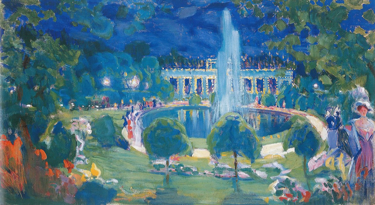 Springvand, ca. 1908. af Alexander Fyodorovich Gaush