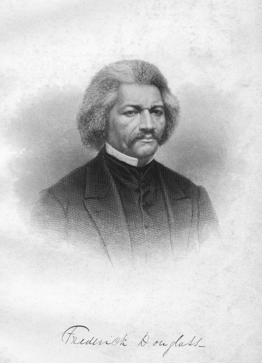 Frederick Douglass, c1868. af Alexander Hay Ritchie